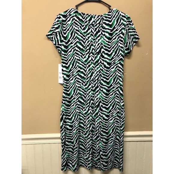 Dana Buchman Womens Multicolor Stretch Dress Sz Small NWT - Picture 2 of 5